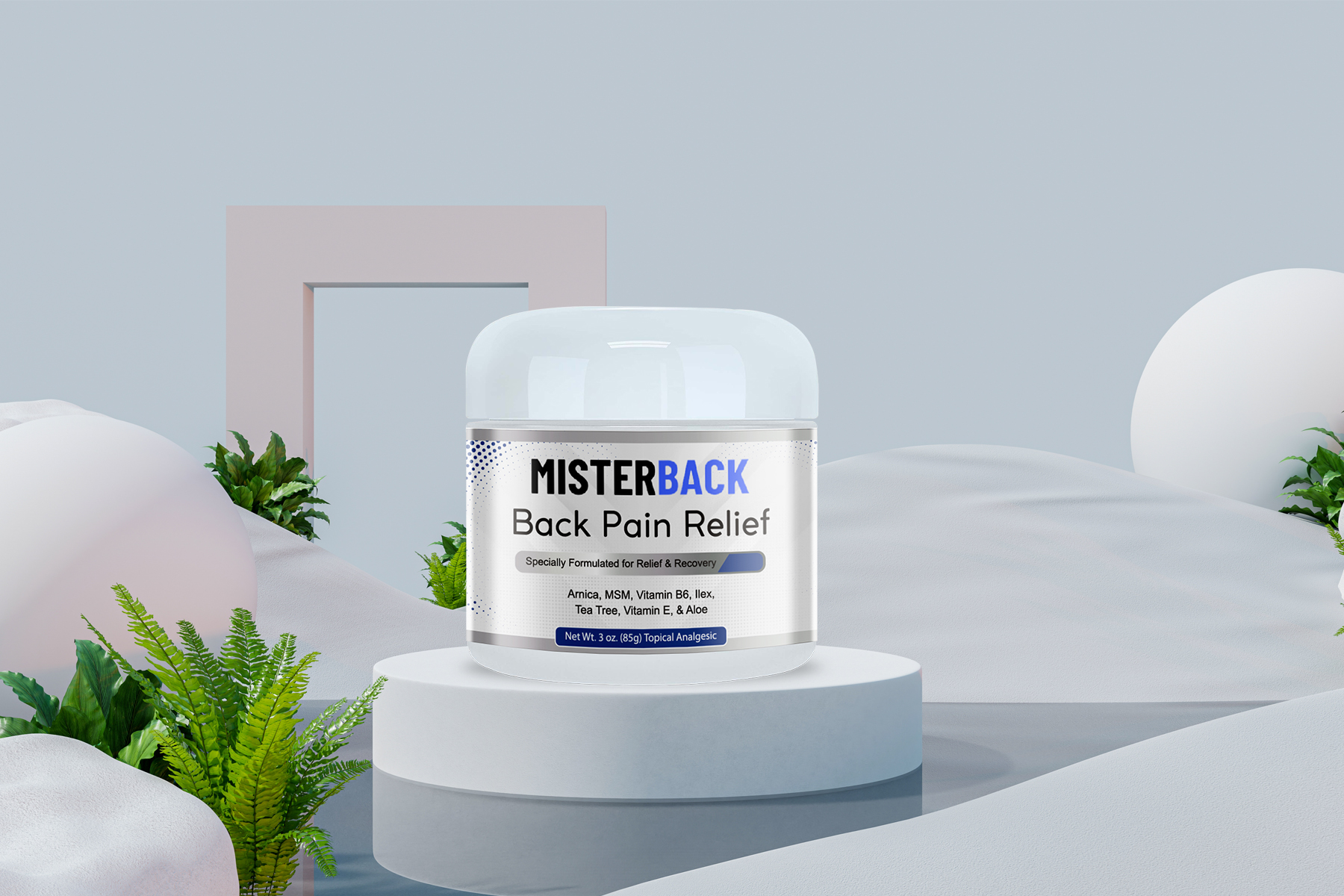 MisterBack Back Pain Cream