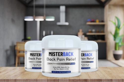 MisterBack Back Pain Cream 3-Pack